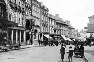 Worksop Market Place early 1900s
