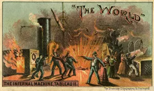 The World, Boston Theatre Company, USA - Tableau II, a dramatic scene from The Infernal