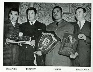 Sportsmen Collection: Four world boxing champions