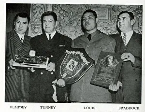 Images Dated 21st September 2018: Four world boxing champions