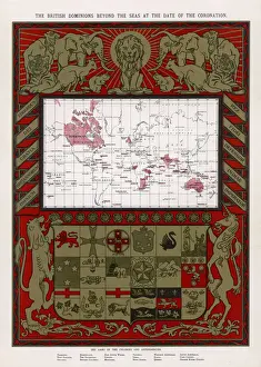 WORLD MAP / BRIT EMPIRE