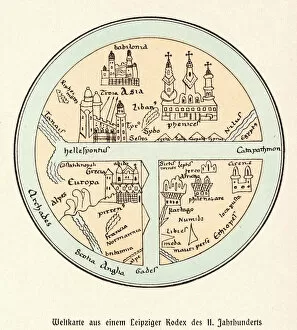 Rivers Gallery: World Map / Leipzig Codex