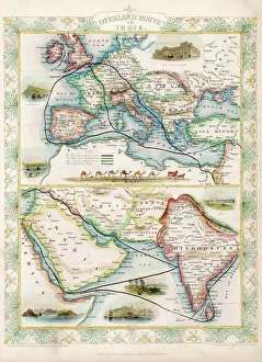 World Map / Overland India