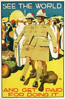 WWI Posters Gallery: See the World poster