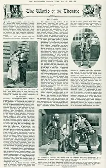 Heroine Prints: The World of Theatre - (left) Miss Hilda Moore as Anna Valeska ('Big-Eyed Gladys')