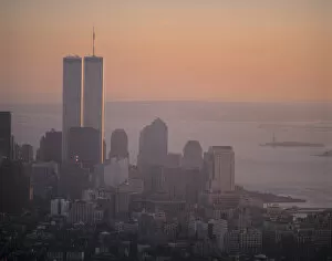 Calm Gallery: World Trade Center at Sunset