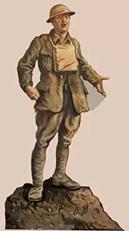 Images Dated 17th March 2014: World War 1 British Soldier