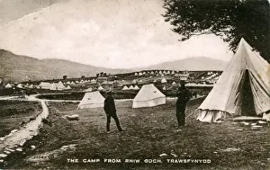 Ffestiniog Prints: World War One Army Camp, Trawsfynydd, Wales