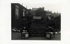 World War One Army Directing Staff, Thought to be at Camberl