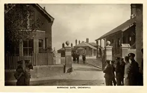 Plymouth Prints: World War Two Barracks Gate, Crownhill, Plymouth, England