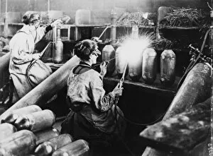 Ammunitions Gallery: World War I bomb factory