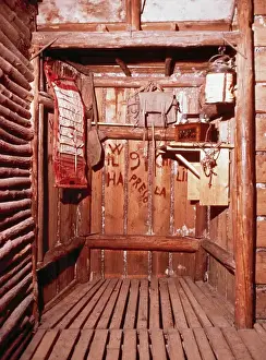 World War I. Telephone in a trench