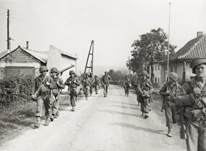 Aachen Prints: World War II Belgian German border, Battle for Aachen