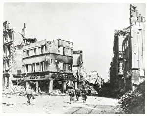 Capture Prints: World War II Coblenz Koblenz after capture by US 3rd Army