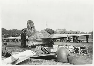 Airfield Gallery: World War II German aircraft displayed in Hyde Park