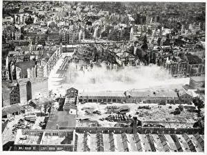 Cityscape Collection: World War II ruins in the centre of Berlin