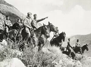 Thailand Gallery: World War II - Russian cavalry Manchuria