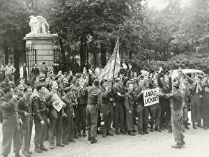 Patriot Collection: World War II troops in London celebrate, VJ Day