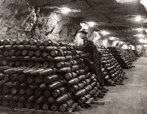 World War II WW2 - shell store