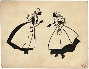 Aprons Prints: World War One nurses by George Ranstead