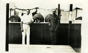 Trowbridge Prints: World War One Sergeant in Beer Tent, Trowbridge, Wiltshire