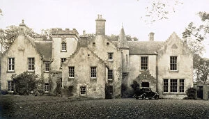 Fife Collection: Wormiston House, viewed from the drive, Fife, Scotland Date: 1930s