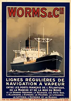 Compagnie Prints: Worms & Cie poster