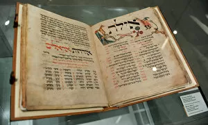 Images Dated 17th January 2012: Worms Mahzor. Prayer book for Jewish holidays. 13th century