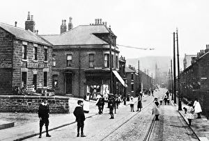 Worsbrough Dale - High Street early 1900s