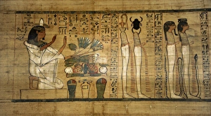 Images Dated 27th February 2013: Worship of Ra in the west, Litany of Ra. Egypt