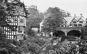 Bridgewater Prints: Worsley Boat House early 1900s