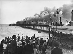 Ablaze Gallery: Worthing Pier Fire 1933