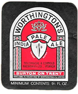 Breweries Prints: Worthington's India Pale Ale 2