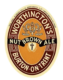 Breweries Prints: Worthington's Nut Brown Ale