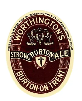 Breweries Prints: Worthington's Strong Burton Ale