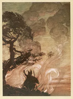 Surrounded Collection: Wotan at the Pyre