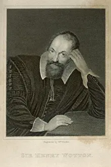 Englishwomen Prints: Wotton, Sir Henry (1568-1639). English author, diplomat