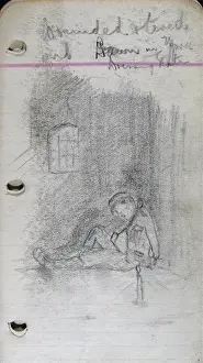 Wounded and tired out Dawn in Ypres Dressing Station