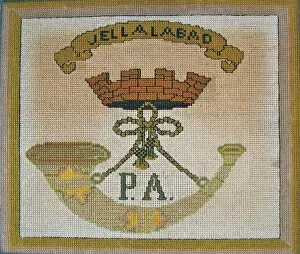 Images Dated 25th November 2012: Woven Badge for Prince Alberts - Somerset Light Infantry
