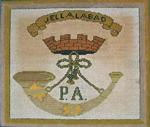 Commemorativeart Prints: Woven Badge for Prince Alberts - Somerset Light Infantry