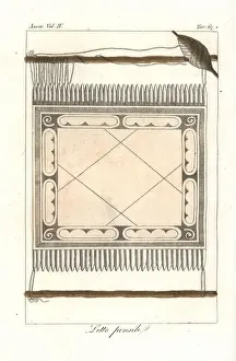 Woven hammock used by the Island Carib or