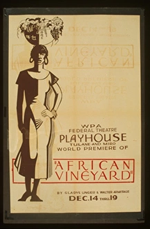 WPA Federal Theatre Playhouse, Tulane and Miro, world premie WPA Federal Theatre Playhouse, Tulane and Miro, world premie