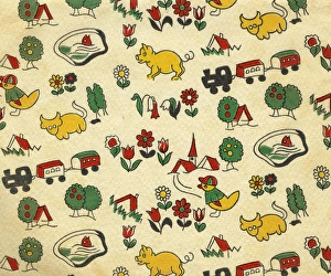 Images Dated 18th April 2016: Wrapping Paper Design