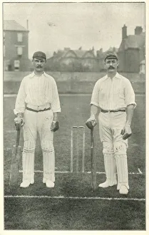 Images Dated 7th September 2018: Wrathall and Board, cricketers