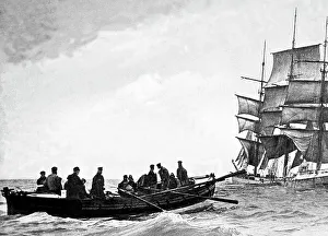 Scilly Prints: Wreck of the Ardencraig Scilly Isles in 1911