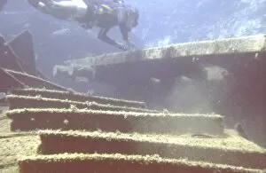 Images Dated 11th September 2015: Wreck diving in the Mediterranean