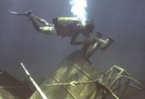 Images Dated 11th September 2015: Wreck diving off the coast of Malta