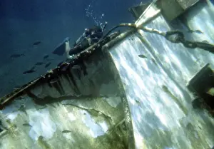 Wreck diving off the coast of Malta
