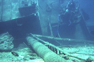 Images Dated 11th September 2015: Wreck diving off the coast of Malta