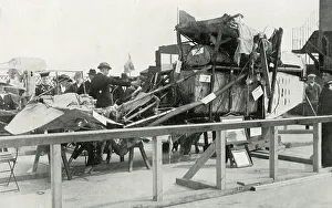 Wreckage of Hawker's Transatlantic Airplane